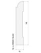 Puitliist põrand 16x90 pr.4 RAL9010 pilt